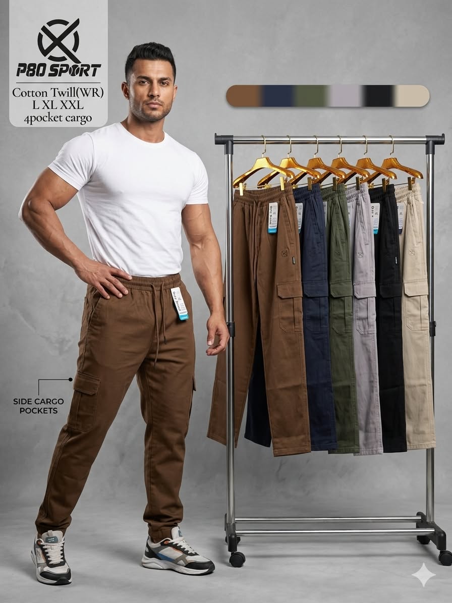 Cotton Twill 4pocket Track pant 18pcs set 2 Cotton Twill 4pocket Track pant 18pcs set