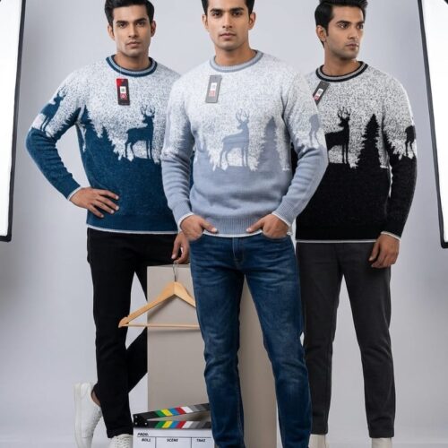 RANDED PULLOVER 3 RANDED PULLOVER